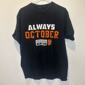 2014 SAN FRANCISCO GIANTS “ALWAYS OCTOBER” T-SHIRT